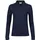 Tee Jays Damen Luxus Piqué Stretch Polo langarm 146 navy