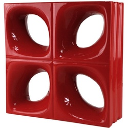 Fuchs Design Keramikstein »Style n Art«, BxH: 240 x 240 mm - rot