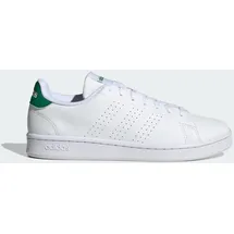 adidas Advantage Cloud White / Cloud White / Green 41 1/3