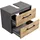 Badplaats Waschbeckenunterschrank Florence 60 x 47 cm Grau
