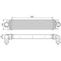 Valeo 818687 Ladeluftkühler