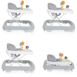 Moni Lauflernwagen, Eko höhenverstellbar, gepolsteter Sitz und Spielcenter