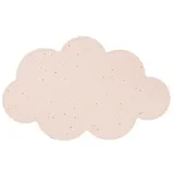 Done by Deer Tischset, Silikon in Confetti rosa