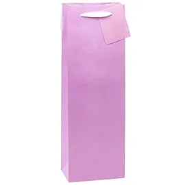 TSI Geschenktüten für Flaschen 12 St. Dunkelrot/Lia/Grün/Hellblau/Gelb/Rosa 12,0 x 36,0 cm