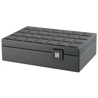 Paul Design Uhrenbox Paul Design 20110 Collector Uhrenbox [10] Black Apricot schwarz