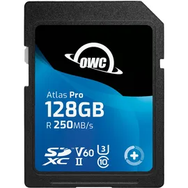 OWC Atlas Pro SDXC-UHS-II V60 Medienkarte, 128 GB