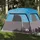 vidaXL Campingzelt 4 Personen Blau