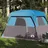 vidaXL Campingzelt 4 Personen Blau