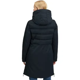 Amber & June Winterjacke Kunstdaune in Dunkelblau | Gr.: 34