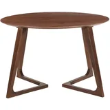 Runder Design-Tisch aus Massivholz L115 cm BANDOL