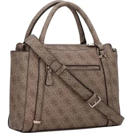 GUESS Eco Erica 2 Compartment Satchel Latte Logo - Einheitsgröße