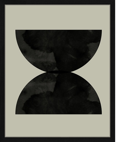 ANY IMAGE Digitaldruck »Oben Auf«, Rahmen: Buchenholz, Schwarz