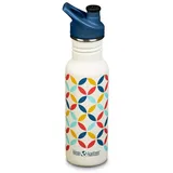 Klean Kanteen Classic Narrow Trinkflasche Retro-Punkt 532 ml