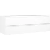 Mexen Orio Badezimmerschrank 140 cm, 2 Schubladen, weiß matt - 91A10-14047-2-BFF01 - Weiß