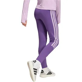 adidas Train Essentials 3-Streifen, Größe 128 in Lila ACTPUR/ICELAV
