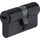 ABUS D6XBL 40/50 mit Codekarte und 5 Schlüsseln - 96805 - schwarz