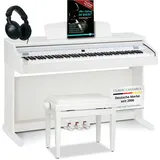 Classic Cantabile DP-50 WM E-Piano weiß matt Set