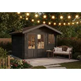 Alpholz Gartenhaus Palermo 3,31 x 3,31 m Grau