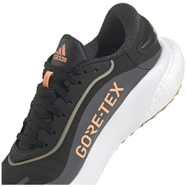 adidas Supernova GTX Herren core black/silver metallic/beam orange 46 2/3