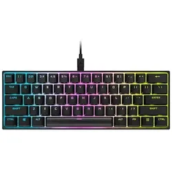 Corsair K65 RGB Mini Mechanische Kabelgebundene  Tastatur Cherry MX Speed