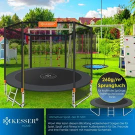 Kesser Gartentrampolin 244 cm orange