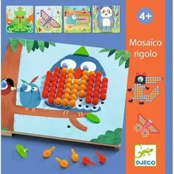 DJECO DJ08136 Lernspiele: Mosaico rigolo