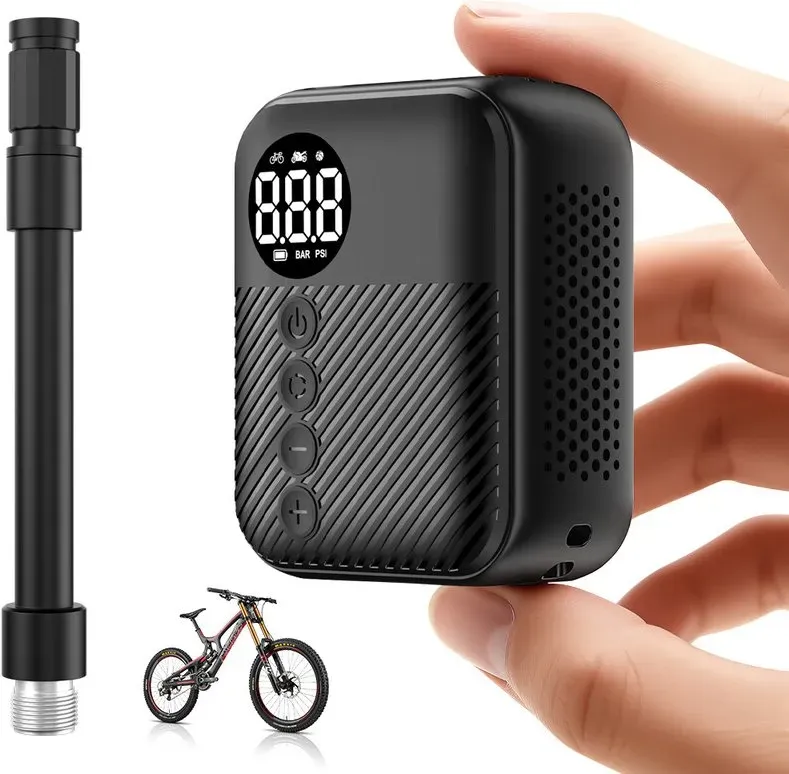 Carsun tragbare Airpumpen-Armbandpumpe 150PSI - leistungsstarkes, schnell aufblasendes Werkzeug für Mountainbikes, Bälle und Outdoor-Sportausrüstung