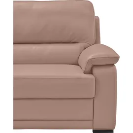 Egoitaliano Ecksofa Leder 3-Sitzer Braun
