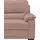 Egoitaliano Ecksofa Leder 3-Sitzer Braun