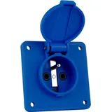 BALS Einbausteckdose 230V IP44 Blau 3 St.