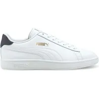 Puma Smash v2 L puma white-peacoat-puma team gold 45