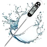Küchenthermometer, digitales Thermometer mit langer Sonde, sofort ablesbares Kochthermometer, Fleischthermometer für Lebensmittel, Fleisch, Öl,