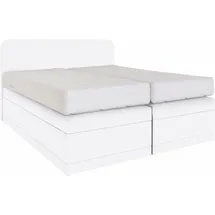 Westfalia Schlafkomfort Boxspringbett 145 x 212 cm Weiß