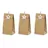 Partydeco Adventskalender Tüten zum Befüllen 8x6,5x21cm Papier Set