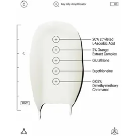 Allies of Skin 20% Vitamin C Aufhellendes und Straffendes Gesichtsserum 30 ml