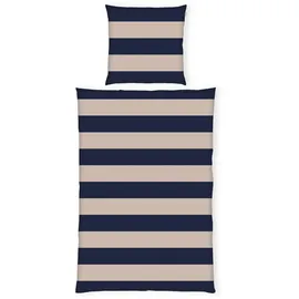 Tom Tailor BOLD STRIPES Beige 200 x 220 cm + 2 x 80 x 80 cm