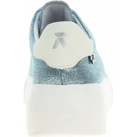 Rieker Plateau-Sneaker Blau 38