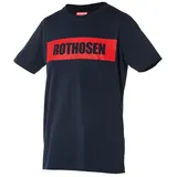 HSV T-Shirt "Brückenführer" Rothosen gerade Passform rot|blau S