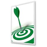 Klapprahmen DIN A0 weiss - Plakatrahmen Standard