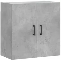 VidaXL Wandschrank Betongrau 60x31x60 cm Holzwerkstoff