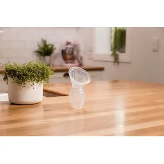 Haakaa Milchpumpe ohne Saugfuss 1 Silikon-Milchpumpe, 100 ml Fassungsvermögen
