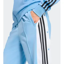 adidas Sporthose ADIDAS ORIGINALS "ADIBREAK", Damen, Gr. M, N-Gr, schwarz (ashblu, schwarz n, gr, normal, gr.), Obermaterial: 100% Polyester, Hosen Sporthose, lockerer Schnitt, mit Seitentaschen, aus weichem Trikotmaterial