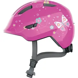 ABUS Smiley 3.0 Kinder 50-55 cm pink butterfly