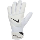 Nike Match Jr, Torwarthandschuhe White/Pure Platinum/Black 7