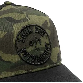John Doe Camou Kappe Camouflage schwarz/grün-braun Einheitsgröße