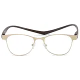 YRIIOMO Lesebrille Nicht verschreibungspflichtige Lesebrille, Lesebrille mit Nackenband, tragbare ultraleichte Brille. rot