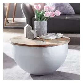 FineBuy Couchtisch Mango 60x34x60 cm