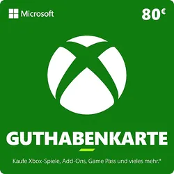 Xbox Guthabenkarte