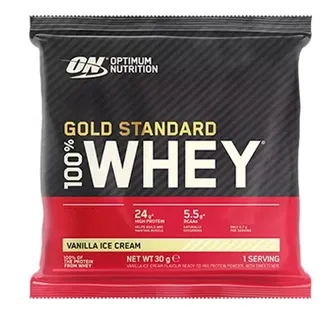 Optimum Nutrition - 100% Whey Protein2 Gold Standard - 30g Probe Geschmacksrichtung Vanilla Ice Cream