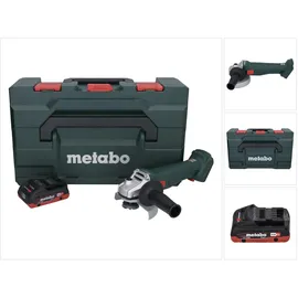 Metabo W 18 L 9-125 inkl. 1 x 4,0 Ah + metaBOX